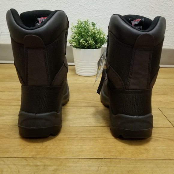 Red Wing Metguard Steel Toe Work Boots - Picture 4 of 6